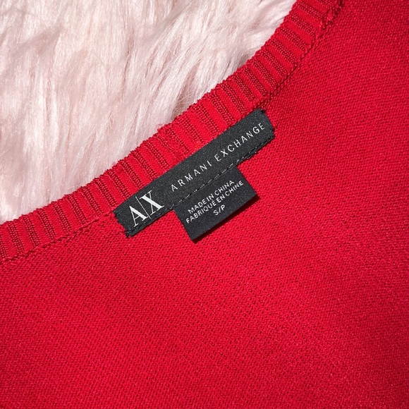 Armani Exchange Red Midi Dress – Size Small | Elegant & Timeless midi dress - Picture 2 of 8